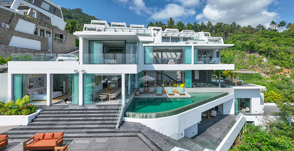 Golden Lotus - Villa Vie - Modern mountainside luxury villa